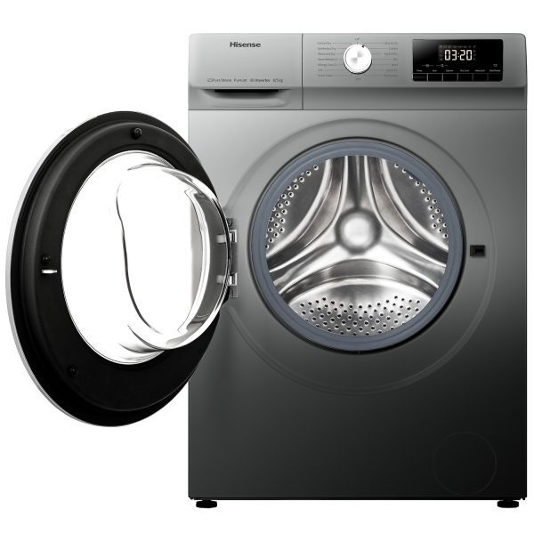 Hisense 8KG Wash & Dry WDQY8014EVJMT Washing Machine-02-Front-door-open