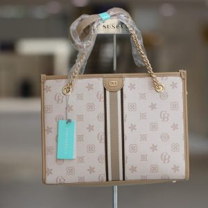 Chrisbella Tote bag. biege
