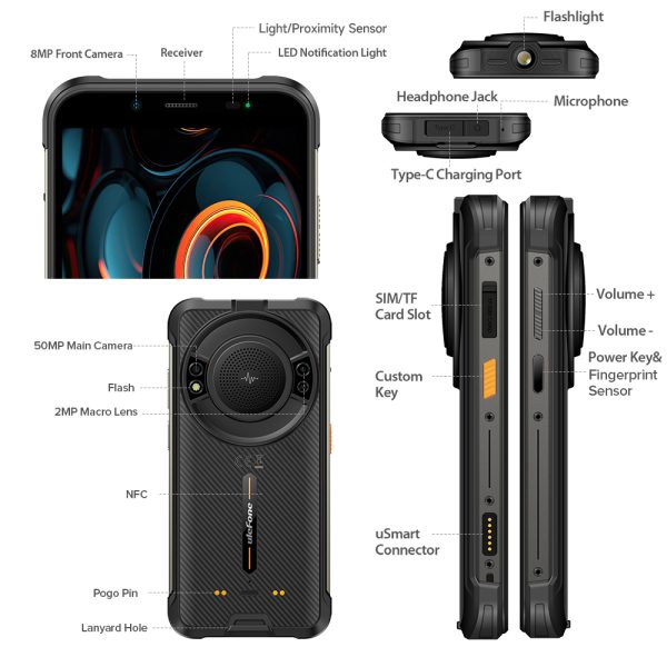 Ulefone Power Armor 16S-Black